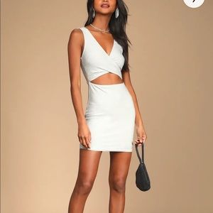 Lulus Silver Dress